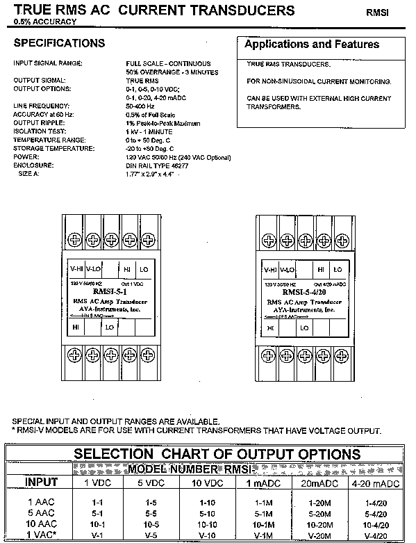 Power Transducers J & S Instruments, Inc.